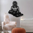 Custom Race Car Driver and Car Metal Wall Art