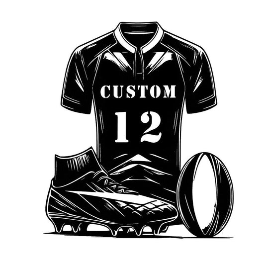 Custom Rugby Jersey Metal Wall Art