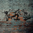 Custom Skateboard Metal Wall Art