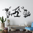 Custom Skateboard Metal Wall Art