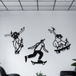 Custom Skateboard Metal Wall Art