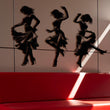 Elegant Flamenco Dancers Metal Wall Art
