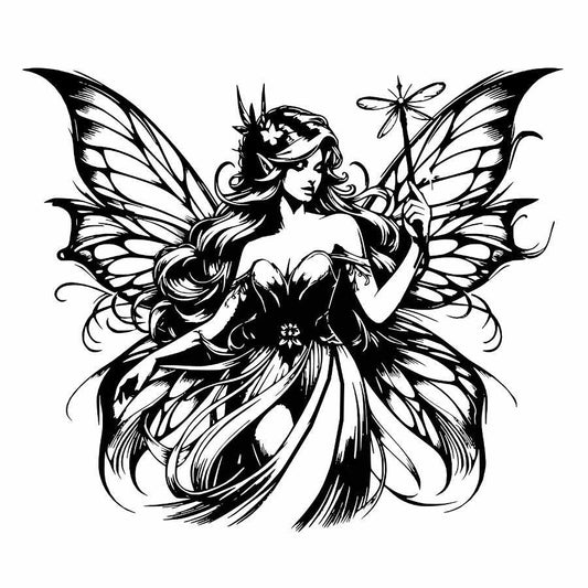 Enchanted Fairy Metal Wall Art