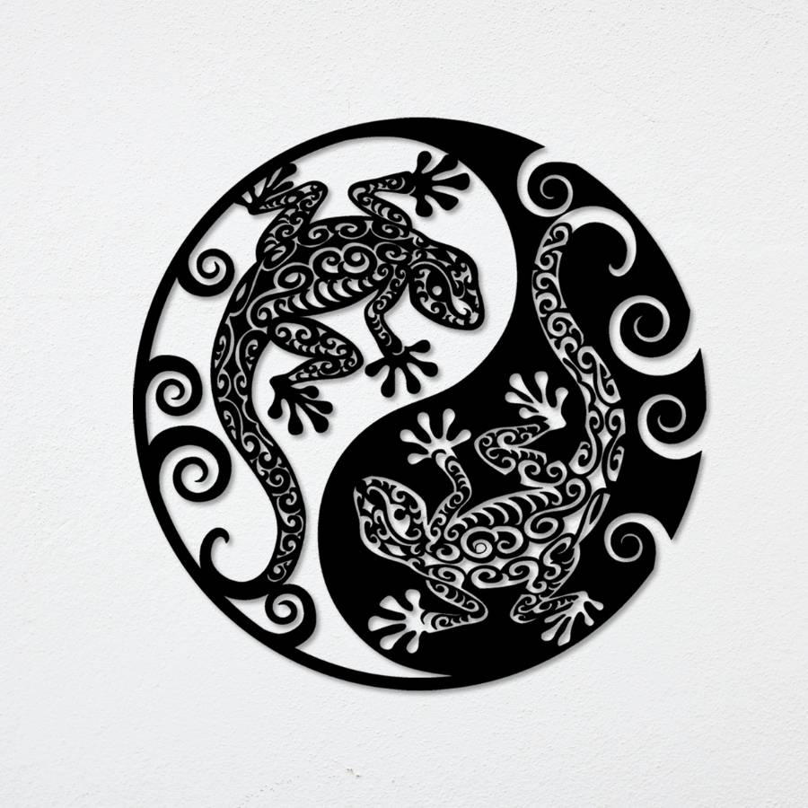 Gecko Metal Wall Art