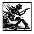 Guitar Solo Metal Wall Art