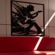 Guitar Solo Metal Wall Art
