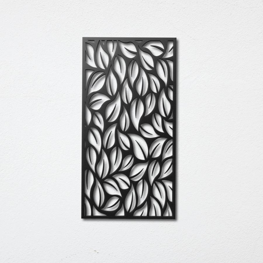 Leaves Abstract Metal Wall Art