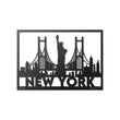 New York City Metal Wall Art Decor