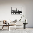 Paris City Metal Wall Art Decor