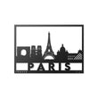 Paris City Metal Wall Art Decor