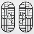 Livingroom Modern Metal Wall Art