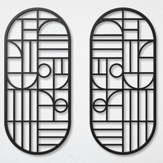 Livingroom Modern Metal Wall Art
