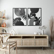 Bohemian Mid Century Modern Metal Wall Art Decor