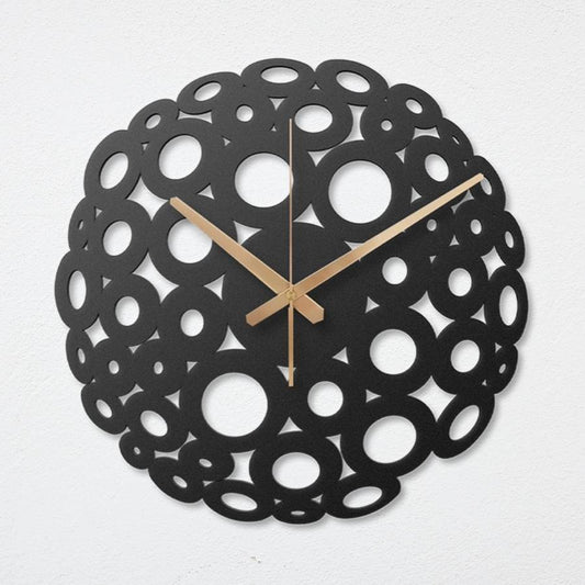 Circles Metal Wall Clock