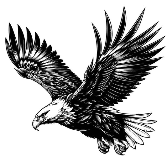 Majestic Eagle Metal Wall Art