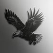 Majestic Eagle Metal Wall Art