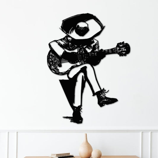 Mariachi Metal Wall Art