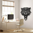 Ferocious Tiger Metal Wall Art Decor