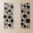 Rhythmic Mid Century Metal Wall Art Set Of 2