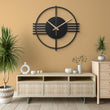 Large Outdoor Metal Wall Clock