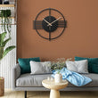 Large Outdoor Metal Wall Clock