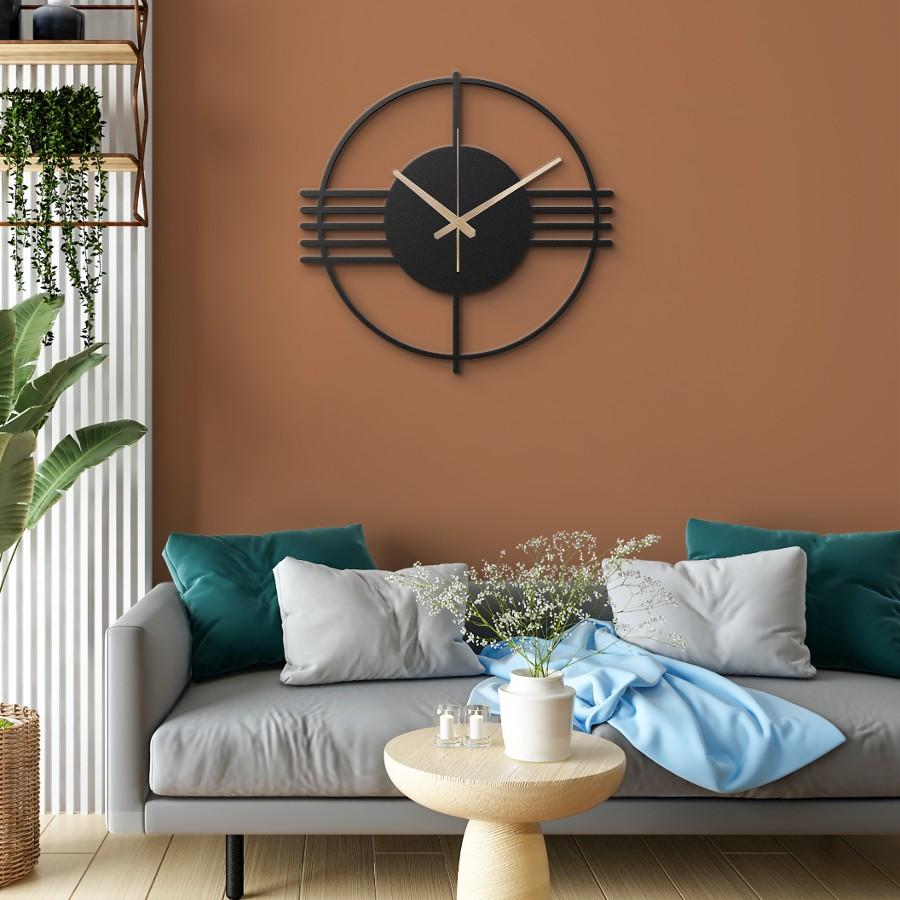 Large Outdoor Metal Wall Clock