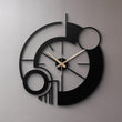 Modern Abstract Metal Wall Clock