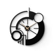 Modern Abstract Metal Wall Clock