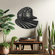 New York City Subway Train Metal Wall Art