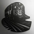 New York City Subway Train Metal Wall Art