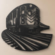 New York City Subway Train Metal Wall Art