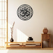 Om Life Of Flower Metal Wall Art Decor
