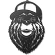 Papa Bear Metal Wall Art Decor