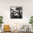 Female Drummer Metal Wall Art