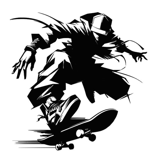 Street Skater Metal Wall Art