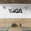 Yoga Metal Wall Art Decor