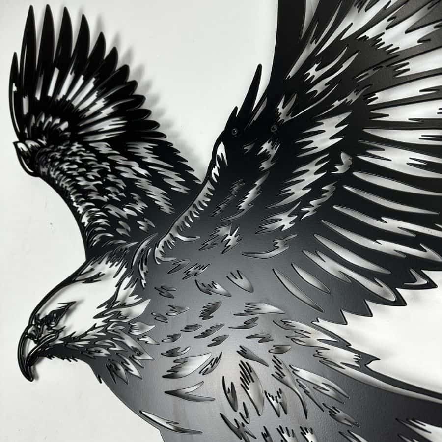 Majestic Eagle Metal Wall Art