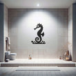 Sea Horse Metal Wall Art