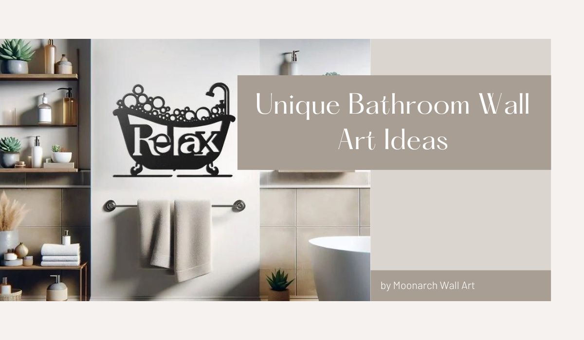 Unique Bathroom Wall Art Ideas