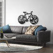 Bicycle and Natural Metal Wall Art