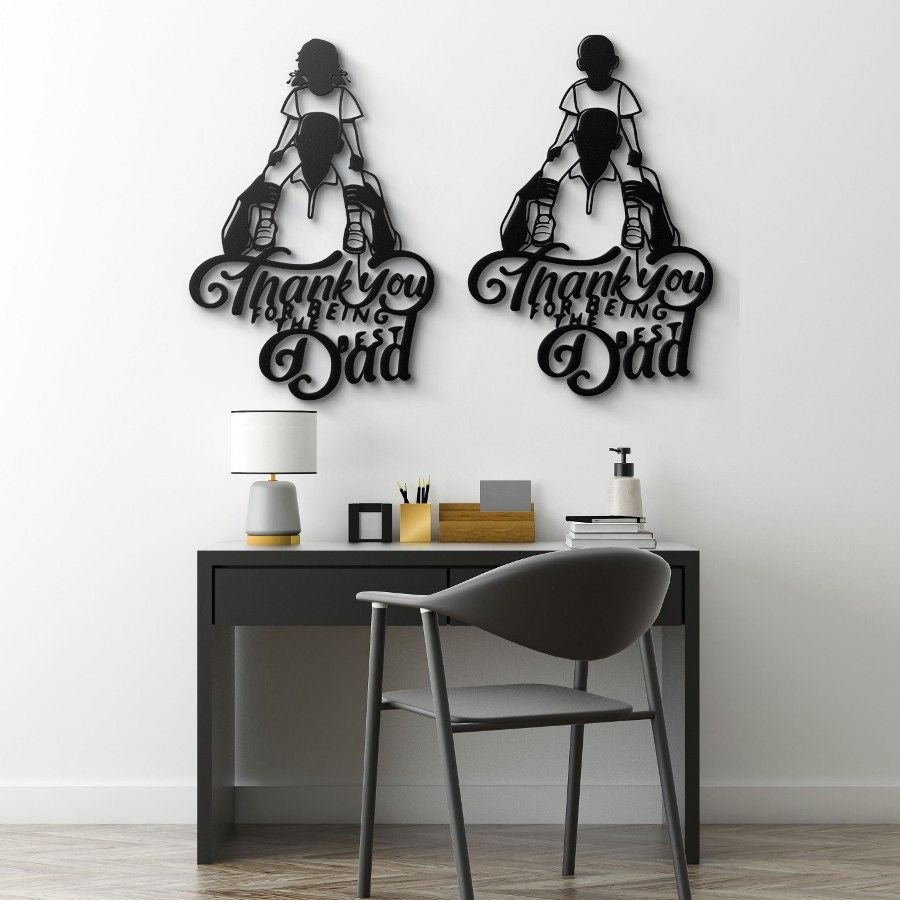 Father's Love Metal Wall Art