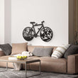 Bicycle and Natural Metal Wall Art