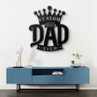 Custom Best Dad Ever Metal Wall Art