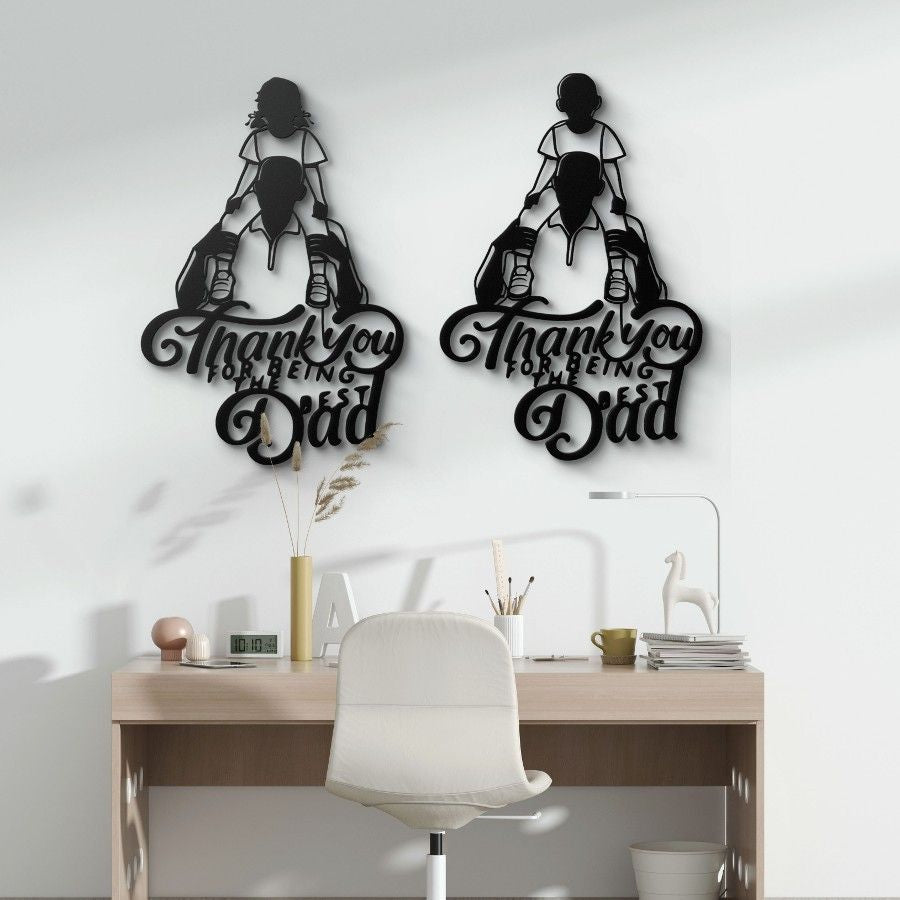 Father's Love Metal Wall Art