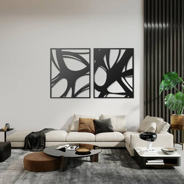 Large Size Abstract Metal Wall Art