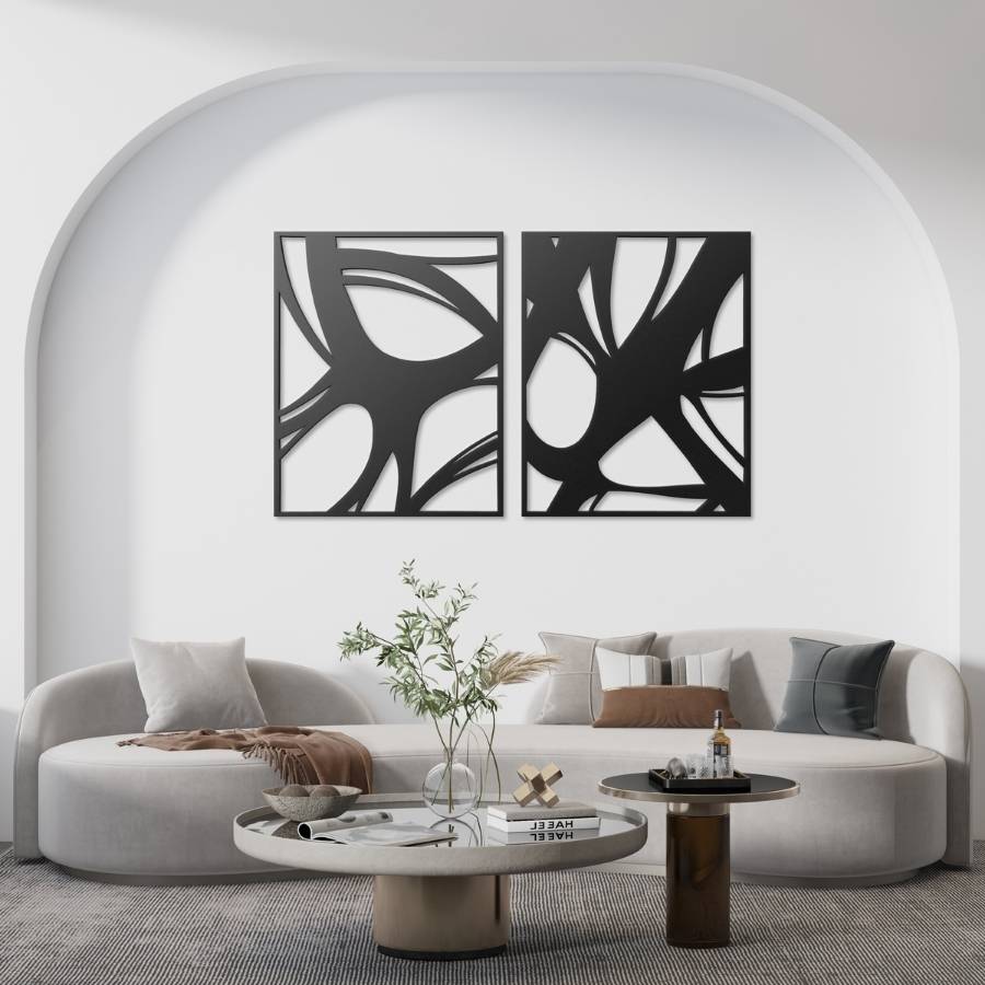 Large Size Abstract Metal Wall Art