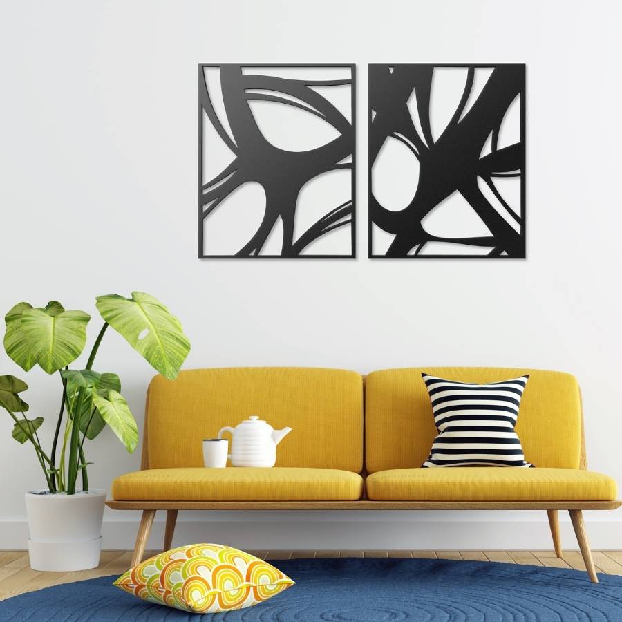 Large Size Abstract Metal Wall Art