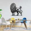 Animal Lion Metal Wall Art Decor