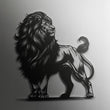 Animal Lion Metal Wall Art Decor