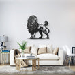 Animal Lion Metal Wall Art Decor